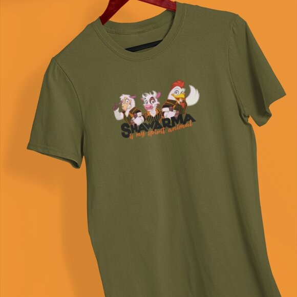 Shawarma is My Spirit Animal Shirt |  Funny Islam Statement Shirt Ramadan Shirt - Picture 3 of 10